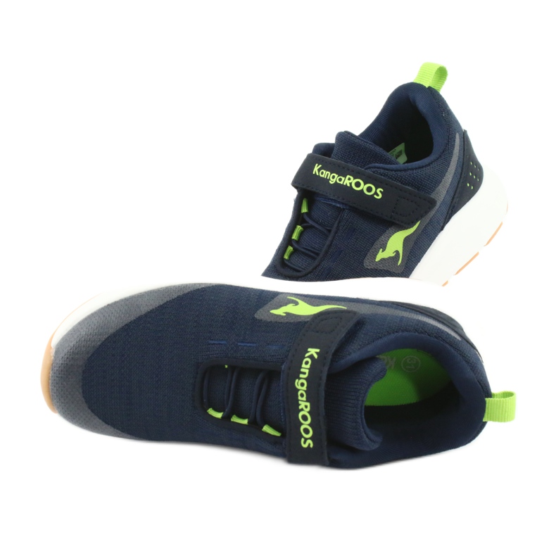 Kangaroos 18508 Zapatos deportivos azul marino/verde 5