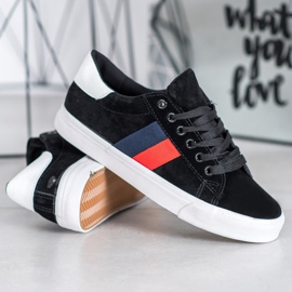 SDS Calzado deportivo con suela gruesa negro 3