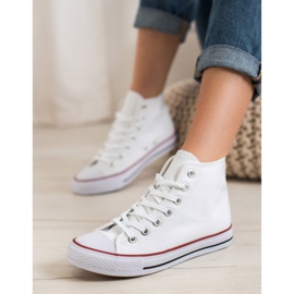 Super Me Zapatillas altas blanco 5