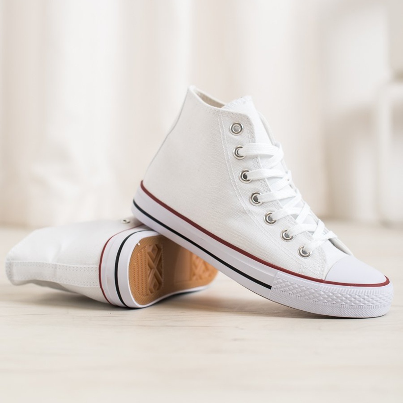 Super Me Zapatillas altas blanco 1