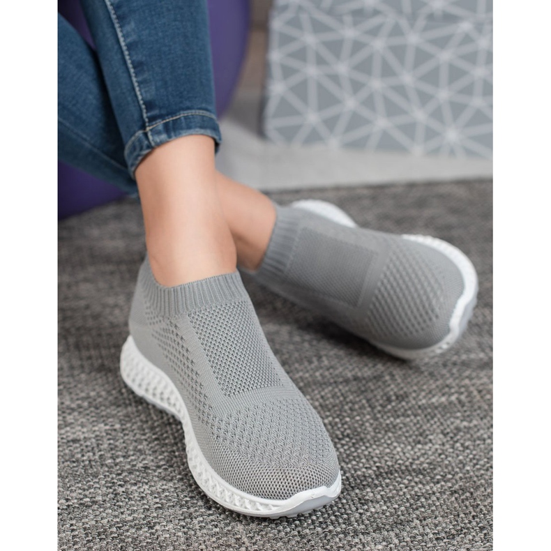 Goodin Calzado deportivo calado gris 1