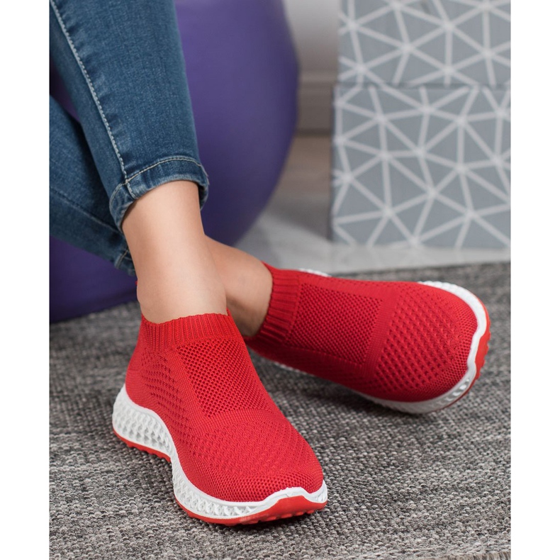 Goodin Calzado deportivo calado rojo 2