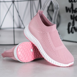 Goodin Calzado deportivo calado rosado 3