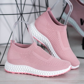 Goodin Calzado deportivo calado rosado 4