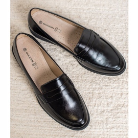 Goodin Mocasines de cuña negros 2 Goodin Mocasines de cuña negros 2