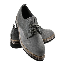 Zapatos de Jazz grises JN-31 3