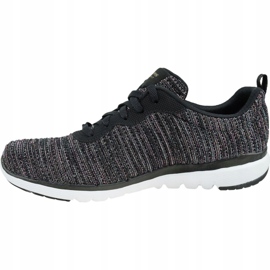 Skechers Flex Appeal 3.0 Infinito Glamour W 13071-BKMT negro 1 Skechers Flex Appeal 3.0 Infinito Glamour W 13071-BKMT negro 1