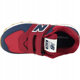 Zapatillas New Balance Jr YV574DMI rojo 2 Zapatillas New Balance Jr YV574DMI rojo 2