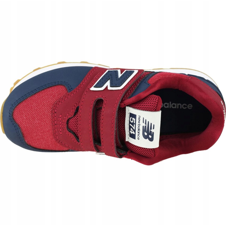 Zapatillas New Balance Jr YV574DMI rojo 2 Zapatillas New Balance Jr YV574DMI rojo 2