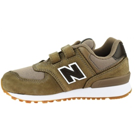 Zapatillas New Balance Jr YV574PRB marrón 1