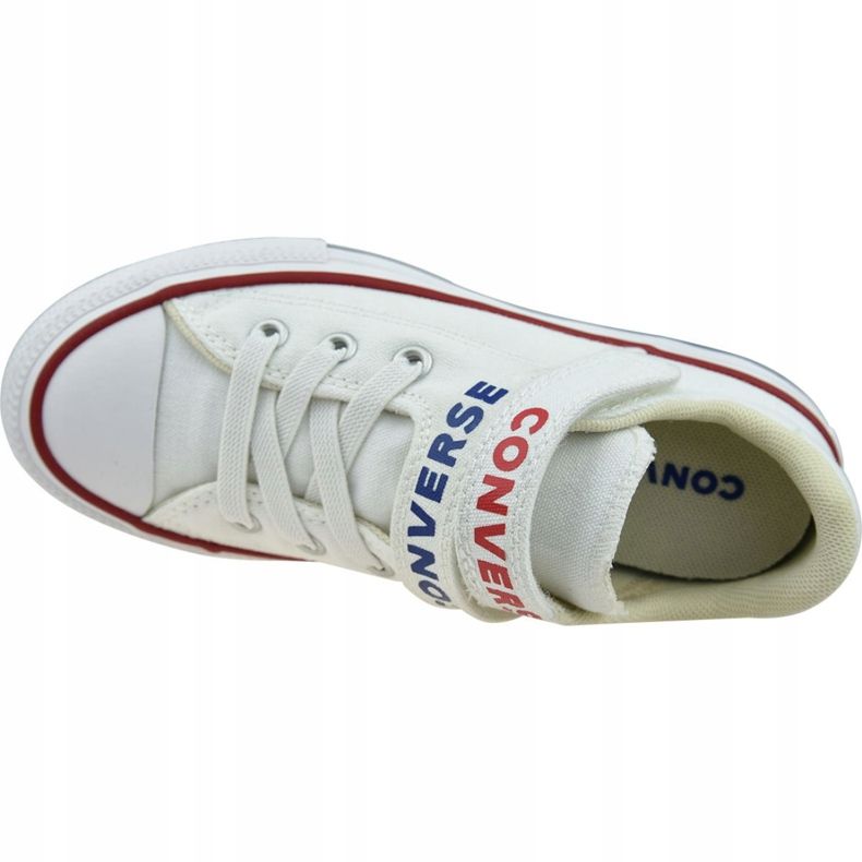 Converse Chuck Taylor All Star Double Strap Jr 666927C blanco 2 Converse Chuck Taylor All Star Double Strap Jr 666927C blanco 2