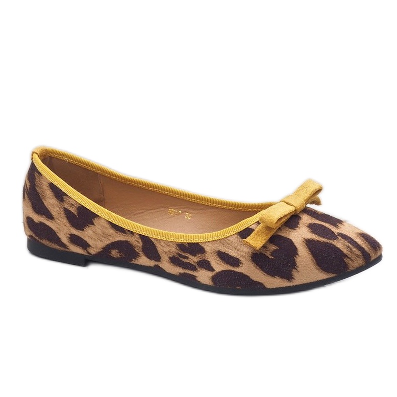Mocasines de leopardo bailarinas HH17 marrón 1 Mocasines de leopardo bailarinas HH17 marrón 1