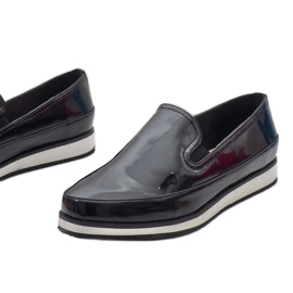 Zapato cuña negro 5388-2 3
