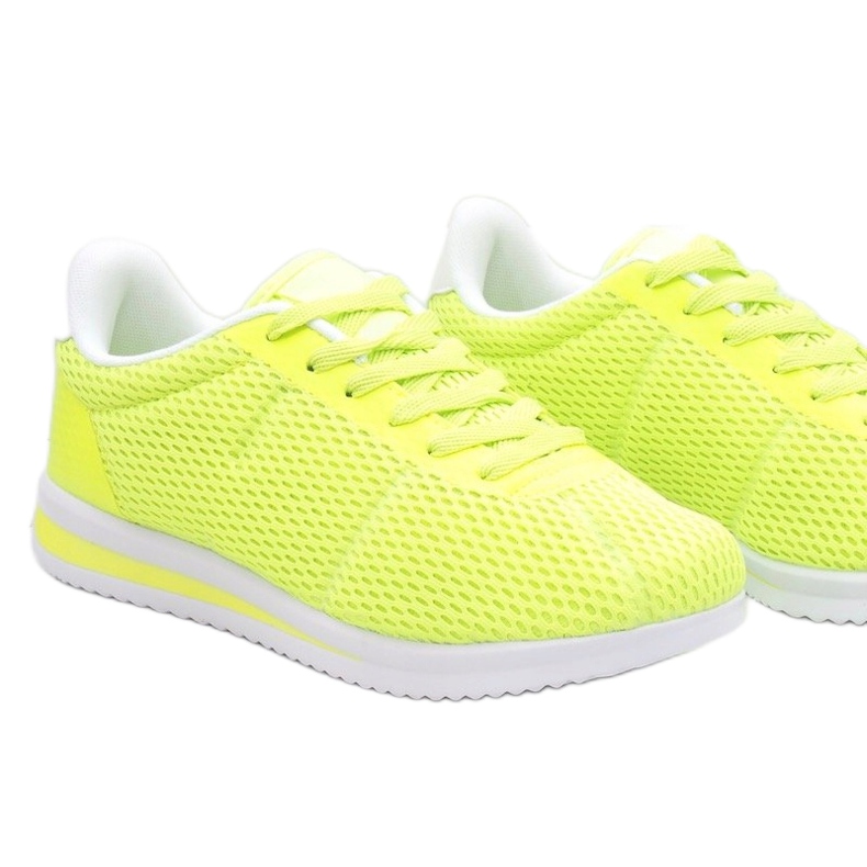 Zapatillas deportivas de mujer verde fluo FXZ32-3 2 Zapatillas deportivas de mujer verde fluo FXZ32-3 2