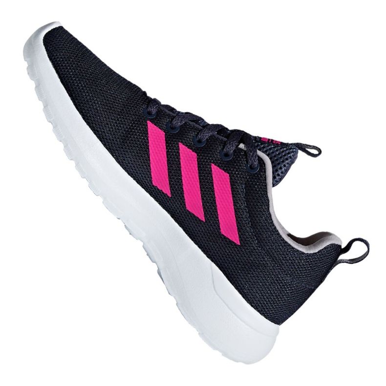 Zapatillas Adidas Lite Racer Cln Jr BB7045 azul marino rosa 1