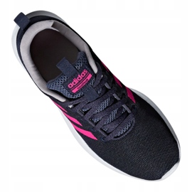 Zapatillas Adidas Lite Racer Cln Jr BB7045 azul marino rosado 3