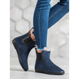 Kylie Chanclos de mujer azul 5