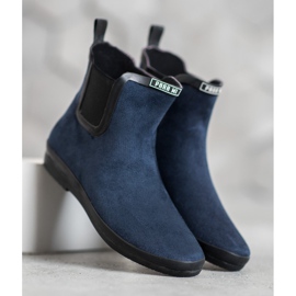 Kylie Chanclos de mujer azul 4