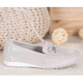 Goodin Zapatos de cuero con lazo marrón 4