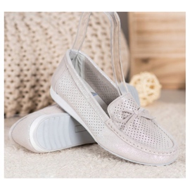 Goodin Zapatos de cuero con lazo marrón 5
