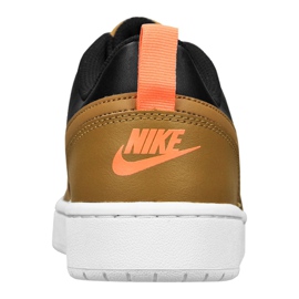Zapatillas Nike Court Borough Low 2 Jr BQ5448-004 negro amarillo 1