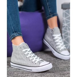 Super Me Zapatillas altas gris 1