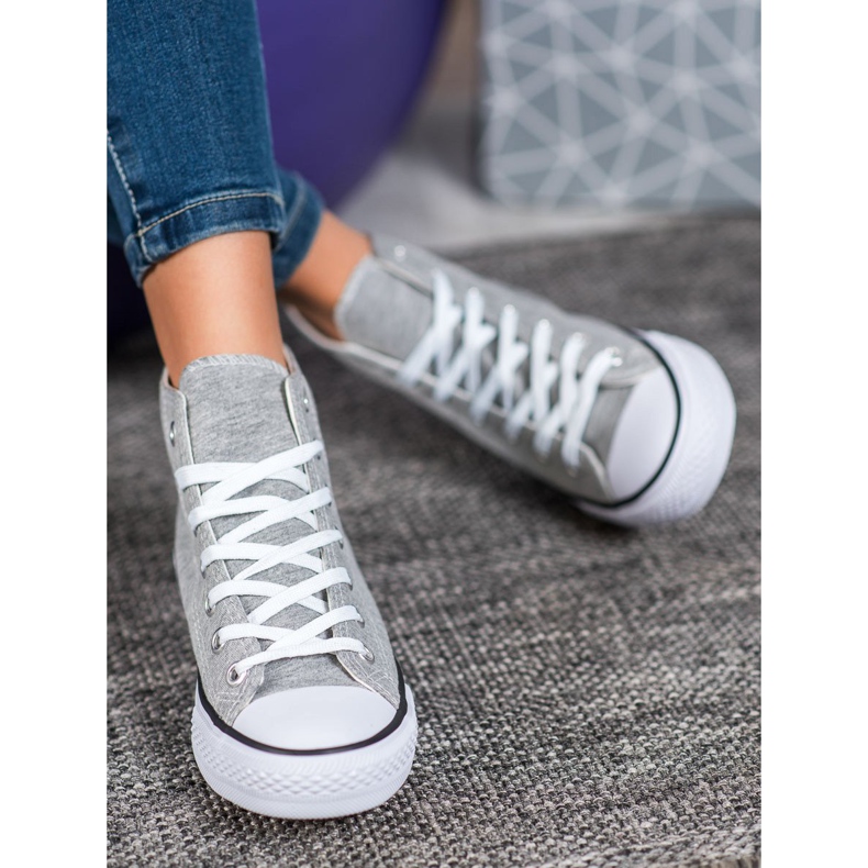 Super Me Zapatillas altas gris 2