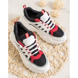 SHELOVET Zapatillas con estilo blanco 3