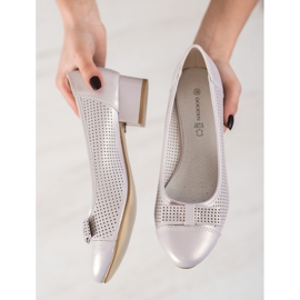 Goodin Bombas Caladas Con Lazo multicolor rosado 1 Goodin Bombas Caladas Con Lazo multicolor rosado 1