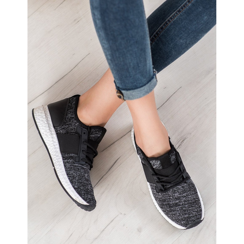 Bona Calzado deportivo en la plataforma negro 1