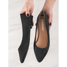 SHELOVET Bailarina en Spitz negro 3