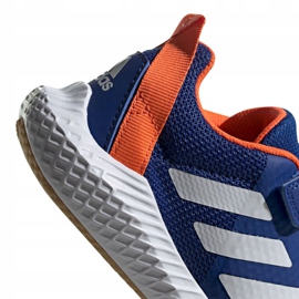 Zapatillas Adidas FortaGym Cf K Jr G27199 azul 4