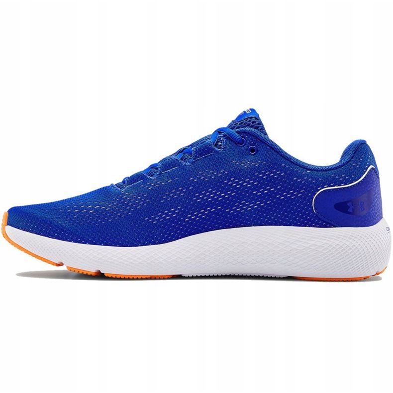 Zapatillas para correr Under Armour Ua Charged Pursuit 2 M 3022594-400 blanco azul 2