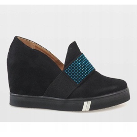 Bombas negras en la cuña T1715-1 negro 2