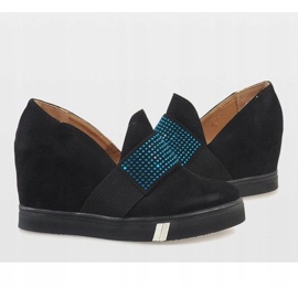 Bombas negras en la cuña T1715-1 negro 5