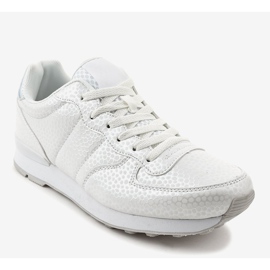 Zapatillas deportivas de hombre blancas 5535-1 blanco 1