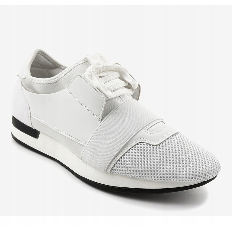 Zapatillas deportivas de hombre blancas B18-101 blanco 1