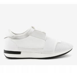 Zapatillas deportivas de hombre blancas B18-101 blanco 2