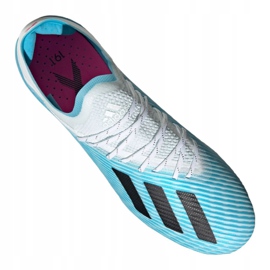 Zapatillas Adidas X 19.1 Ag M FU7040 azul blanco 3
