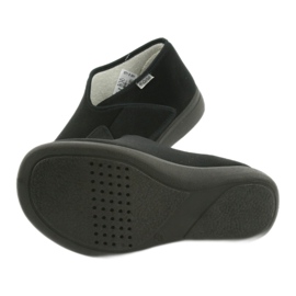 Zapatillas de hombre Dr.ORTO Befado con velcro 071M001 negro 5