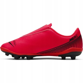 Zapatos de fútbol Nike Mercurial Vapor 13 Club Mg PS (V) Jr AT8162-606 multicolor rojo 2 Zapatos de fútbol Nike Mercurial Vapor 13 Club Mg PS (V) Jr AT8162-606 multicolor rojo 2