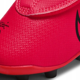 Zapatos de fútbol Nike Mercurial Vapor 13 Club Mg PS (V) Jr AT8162-606 multicolor rojo 3