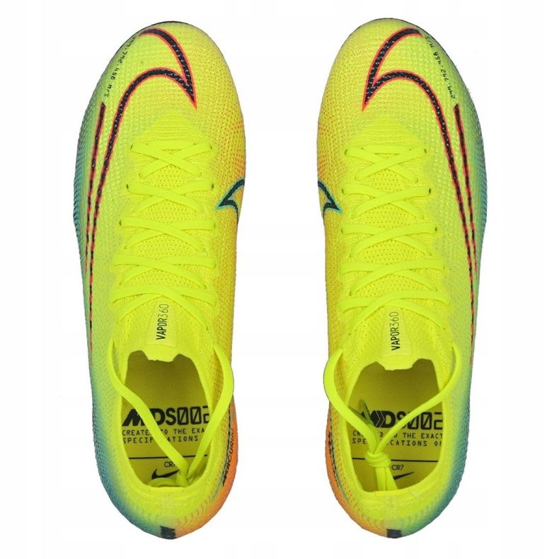 Zapatos de fútbol Nike Mercurial Vapor 13 Elite Mds Fg M CJ1295-703 multicolor amarillo 1