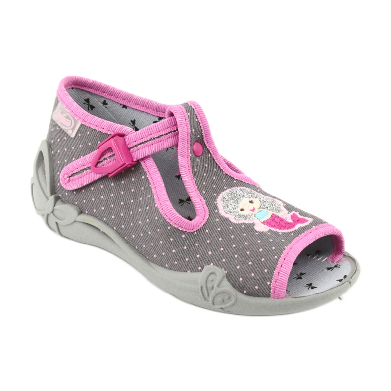Calzado infantil befado 213P114 rosado gris 2 Calzado infantil befado 213P114 rosado gris 2