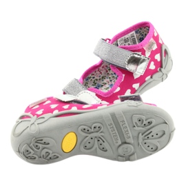 Calzado infantil befado 242P104 rosado gris 5