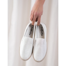 SHELOVET Slipons cómodos gris 2