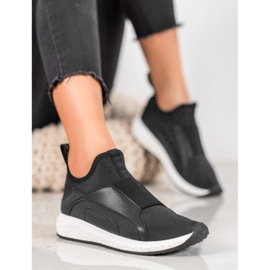 Bona Zapatos negros en la plataforma 1