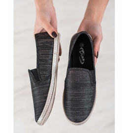 SHELOVET Slipons cómodos negro 2 SHELOVET Slipons cómodos negro 2