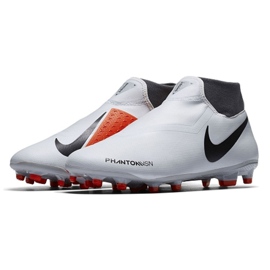Nike Phantom Vsn Academy Df Fg M AO3258-060 zapatos de fútbol gris multicolor 2