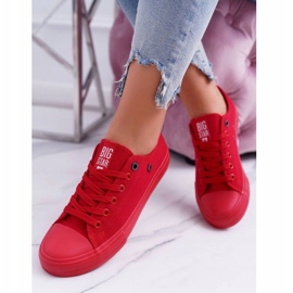 Zapatillas de mujer rojas Big Star AA274007 rojo 1